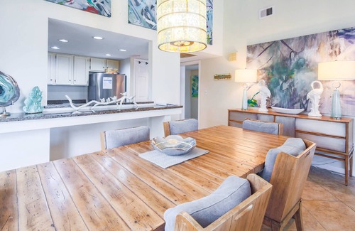 South Beach Condo | Updated & Gorgeous End Unit with Spectacular Views of Pool & Sound. South Beach Oasis Awaits you!
