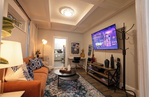 West Side Apartment | Urban Essence - Mins to NYC & Steps to Transit