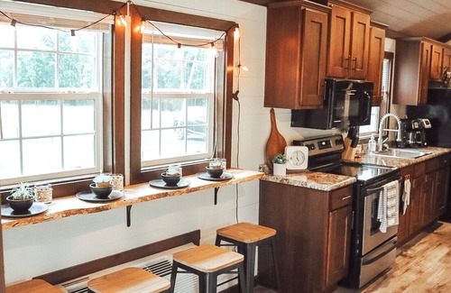 Boaz House | Urban Pines "Miss Bee Have" Unique Tiny House Vibe