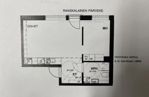 Kaarina Apartment | Uusi kaksio Kaarinan keskustassa