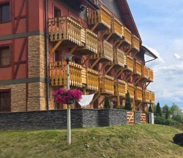 Velka Lomnica Apartment | Výhľadový apartmán Golf s garážovým státim