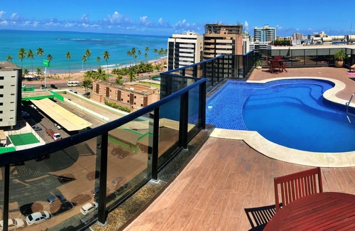 Jatiuca Apartment | Vacanze - Edf. Port Ville III apt 310, Piscina na Cobertura com Vista Panorâmica