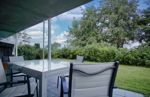 Lietzow Apartment | Vacation apartment with terrace, fireplace, sauna - Ferienresidenz Zwei Bodden FeWo 2-6