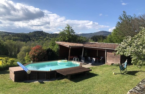 Vernoux-en-Vivarais House | Vacation Home with Private Pool and Garden