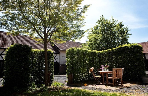 Fladungen Apartment | Vacation home at Gut Weimarschmieden, 200sqm, wood-burning stove, 5 bedrooms, max. 10 people