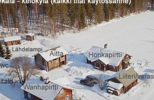 Kehys-Kainuu House | Vacation home Pykälä - log village in Kuhmo - 17 persons, 5 bedrooms