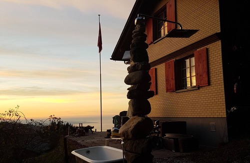 Wolfhalden House | Vacation home to switch off and enjoy nature and the view of Lake Constance