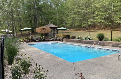 Copake Lake House | Vacation Home w/Private Heated Pool on 6 Acres Near Copake Lake/Catamount Ski