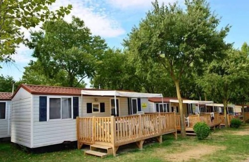 Gralaoni-Pralesi-Cisano House | Vacation village Cisano Mobilehome Rubino Lux for 6 persons