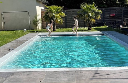 Rillieux-la-Pape House | Vacation villa 250 m² with heated pool near "LYON" ideal for families