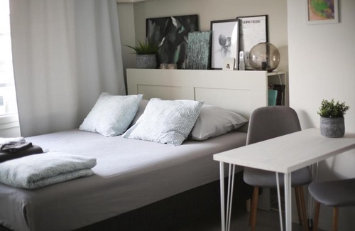 Nokia Apartment | Valoisa ja kompakti yksiö Nokian ydinkeskustassa