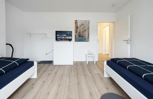 Altenessen Apartment | VAZ Apartments Vogelheim für Monteure und Fachkräfte, TV, WLAN, Küche, Balkon, Terrasse