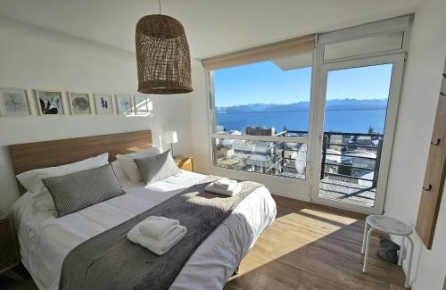 Centro Apartment | Veo Veo Bariloche con vista al lago Nahuel Huapi