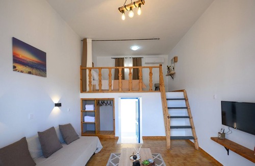 Panormos Apartment | Verano V2 (up to 3 guests) - Cozy apartment 2 minutes (200m) to the beach