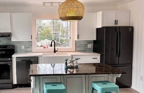 Chance Harbour House | Very private home on three acres, 5 minute walk to beautiful sandy beach.
