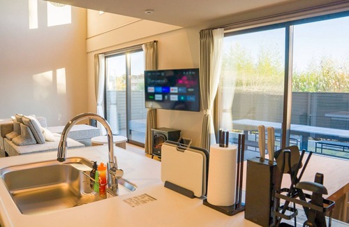 Fujikawaguchiko House | View of Mt Fuji 2LDK with rooftop BBQ terrace 109 No pets allowed/Minamitsuru-gun Yamanashi