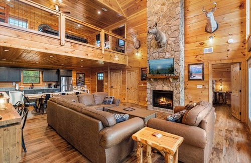 Cosby Cabin | View of Mt Guyot 2nd Highest Peak in The Smoky Mountains!