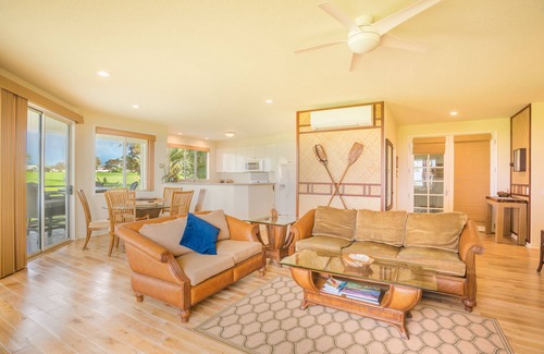 Princeville Condo | VIEWS VIEWS VIEWS with AC! Large Beautiful on Golf Course