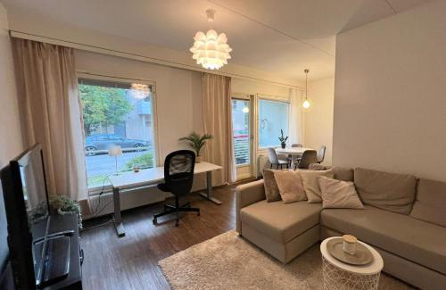 Tampere Apartment | Viihtyisä kaksio Annalassa, Free parking & Sauna
