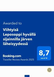 Nokia House | Viihtyisä Leposoppi hyvällä sijainnilla järven läheisyydessä