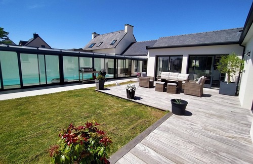 Brignogan-Plage Villa | VILLA MOABREN POOL SPA SEASIDE BRIGNOGAN