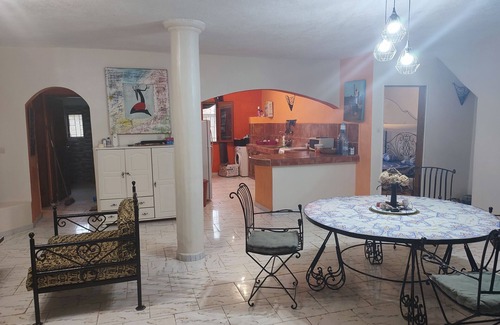 Mbour Villa | Villa 145 m² with swimming pool 100 metres from the sea Air conditioning in living room +1bedroom