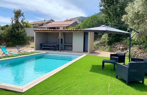 Mucchitone Villa | Villa "A Fica Indiana" avec piscine chauffée, cuisine d'été et jardin privatif