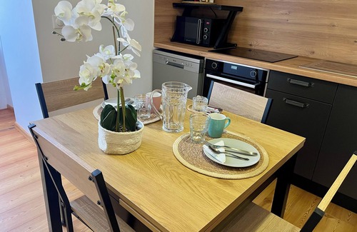 Barcelonnette Apartment | Villa Anita -town center -private parking- wifi.