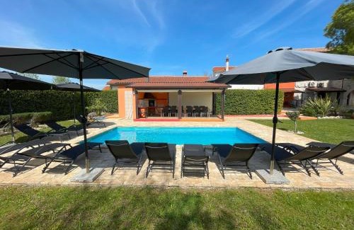 Antonci Villa | Villa Antonci-18, pool, 3 houses, jacuzzi, private territory