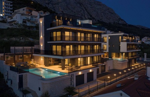 Moca Villa | Villa Aurelia 1 -Luxury villa above Makarska center