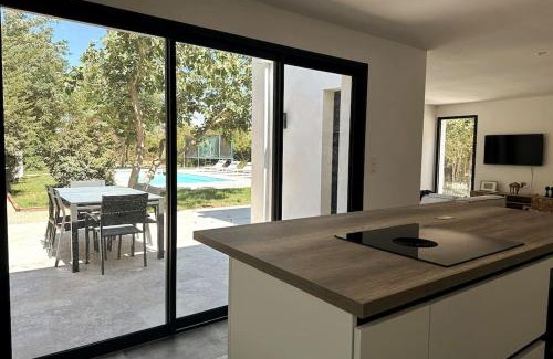 Salles-d'Aude Villa | Villa avec Piscine et Spa