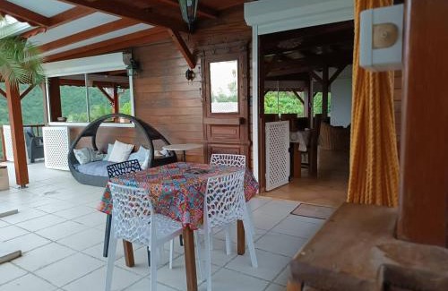 Marigot Villa | Villa avec vue sur mer à Vieux Habitants, piscine