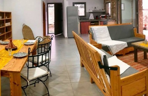 Sidi Kaouki Villa | VILLA BOUJMAA IS A QUIET VILLA, LARGE TERRACE AND GARDEN, FIREPLACE, NEAR SEA