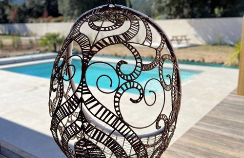 Moltifao Villa | Villa Capu Bianco Piscine Privée 2 ch 1 Grande Salle de Douche , wc Indépendant