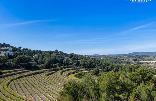 Teulada Villa | Villa Carolina Vineyards views & Relax