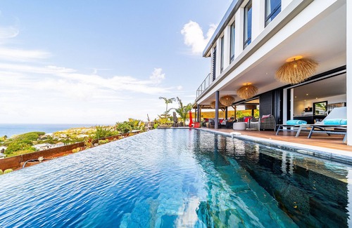 Grand Bois Villa | Villa Coco Palm - Oasis de Luxe 5*- Magnificent Sea View, Private Pool & Jacuzzi