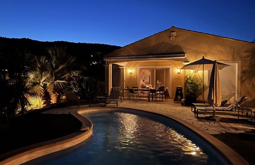 Plan-de-la-Tour Villa | VILLA DE CHARME, GOLFE St TROPEZ, AU CALME, BELLE VUE DEGAGEE, PISCINE CHAUFFEE