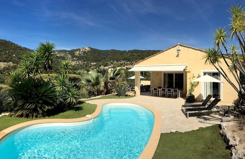 Plan-de-la-Tour Villa | VILLA DE CHARME, GOLFE St TROPEZ, AU CALME, BELLE VUE DEGAGEE, PISCINE CHAUFFEE