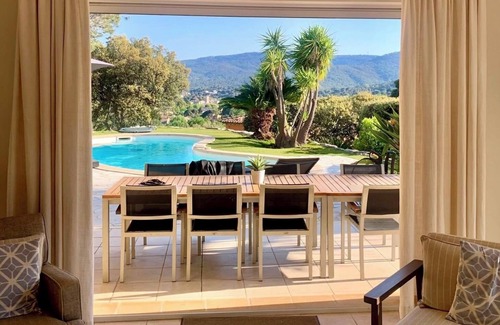 Plan-de-la-Tour Villa | VILLA DE CHARME, GOLFE St TROPEZ, AU CALME, BELLE VUE DEGAGEE, PISCINE CHAUFFEE