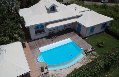 Le Robert House | Villa De Rêve "Blue Dauphin" with Belle Vue On Sea And Ilets Du Robert