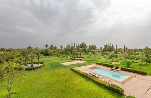 Sidi Abdallah Ghiat Villa | Villa des Arts sans vis à vis vue Atlas