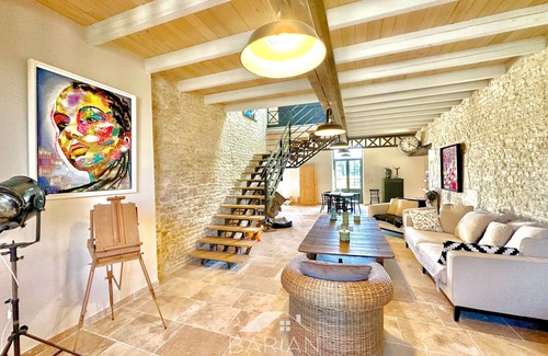 Nuaille d'Aunis House | Villa/Domaine de Stian - 600m2 just renovated 21 min from La Rochelle!