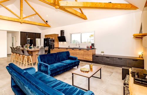 Saint-Alban House | Villa Dré Avec Piscine 15 Personnes Sur La Côte