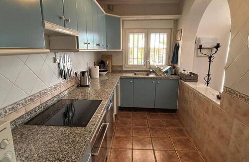 Competa Villa | Villa Floresta, A Stylish Villa with Panoramic Sea Views, Pool and BBQ, A/C