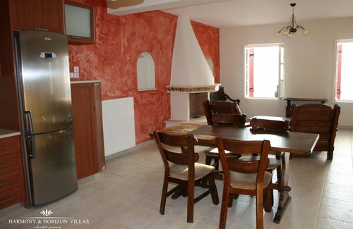 Lefkas Villa | Villa Harmony - privacy and view of the Ionian Sea