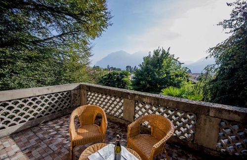 Mandello del Lario Villa | Villa in pure Art Nouveau style with swimming pool and park