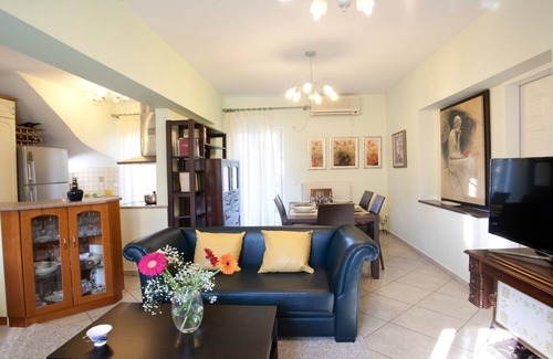 Kariotai Villa | Villa Ioanna (Anthemis villas) - Private Pool, 500sqm garden, playground for ki