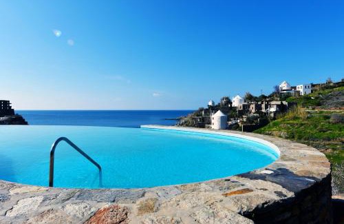 Koundouros House | Villa Jopeli with a large swimming pool and sea view in Koundouros