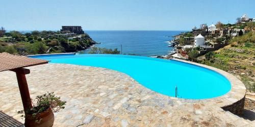 Koundouros House | Villa Jopeli with a large swimming pool and sea view in Koundouros