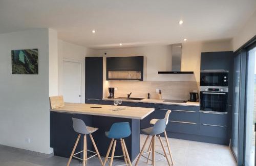 Plouneour-Trez Villa | Villa l'estran récente vue mer Plounéour-Brignogan-plages